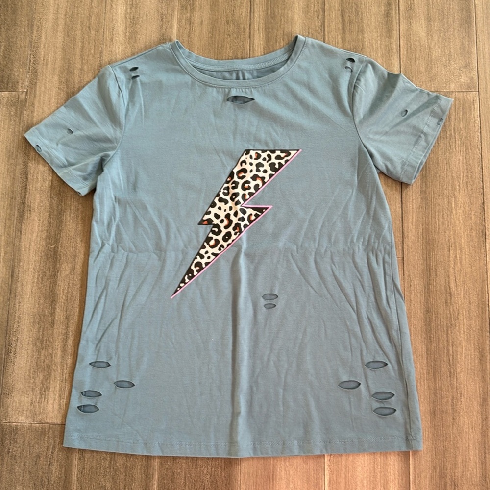 Amazon distressed tee